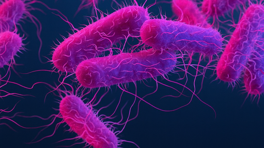 Stop Wasting Runs: Your E. coli CDMO Guide—Now, Pink Blue E.coli Graphic