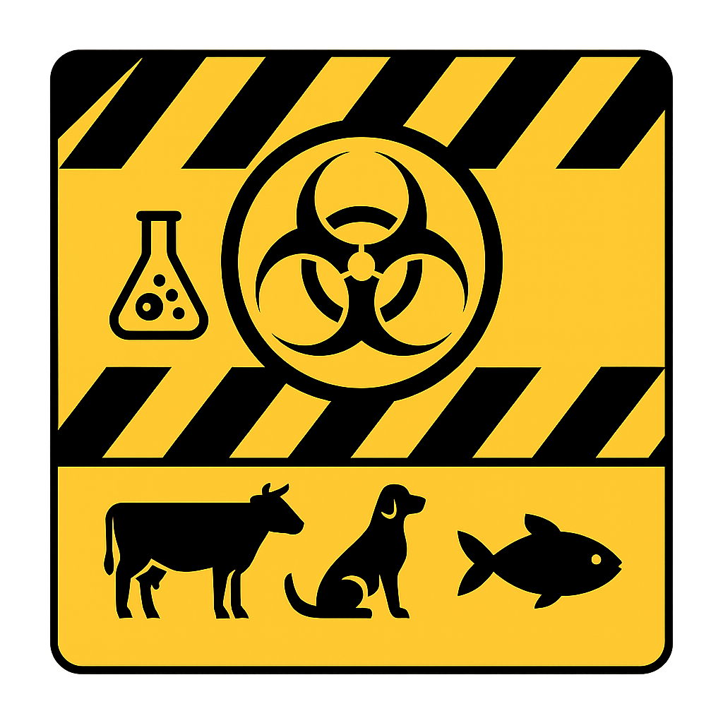 Animal Health CDMO Contamination sign