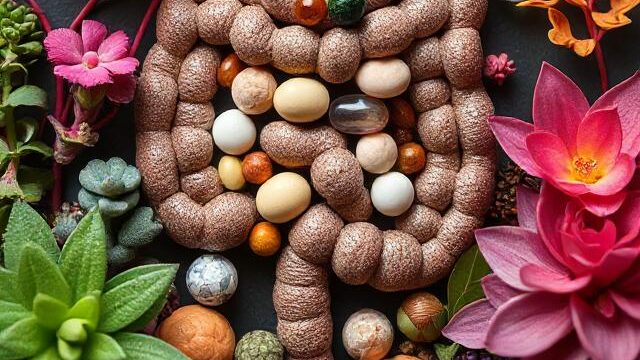 Probiotics, Prebiotics, Postbiotics, Enzymes... graphic, Elise Biopharma, gut health cdmo