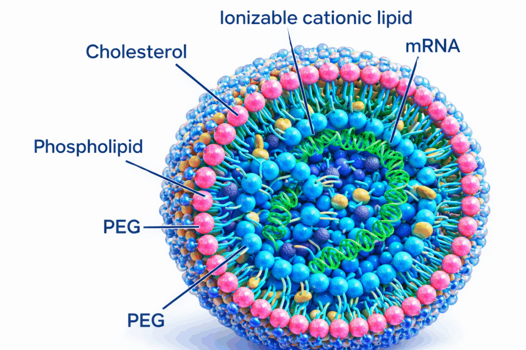Elise Biopharma, CDMO, Lipid Nanoparticle-Based Delivery System graphic